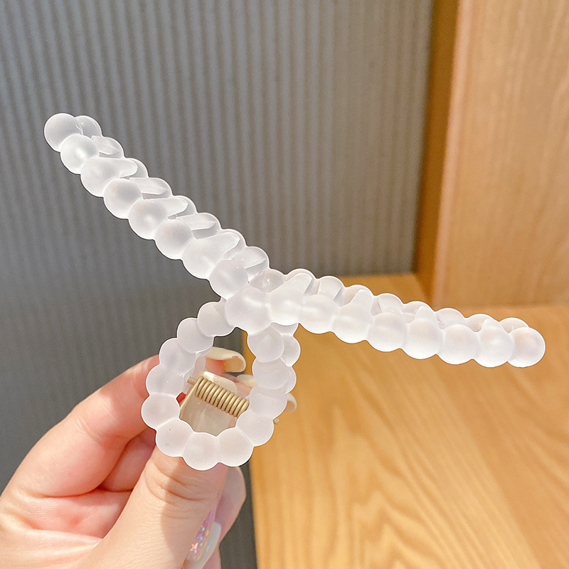 Celebridad de Internet 2021 nuevo baño lindo horquilla clip de pelo hembra espalda Cabeza horquilla clip de tocado temperamento tiburón clip