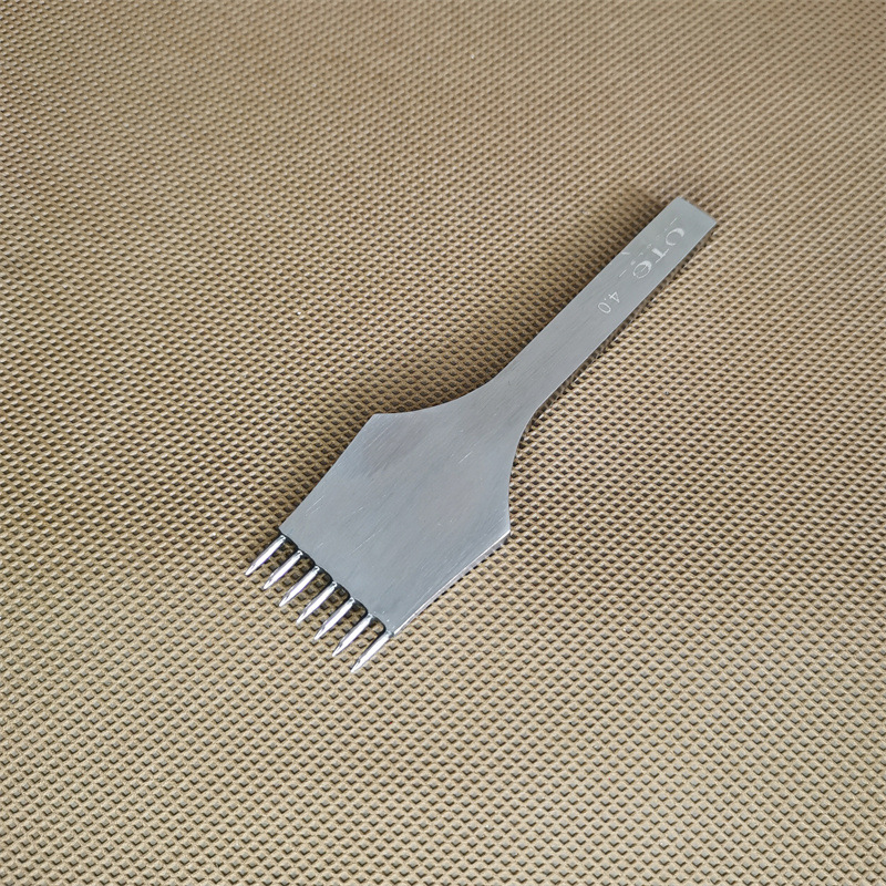 Youte corte redondo herramienta de cuero hecha a mano herramienta de perforación de bricolaje agujero redondo corte de cuero costura puncher no fila punch