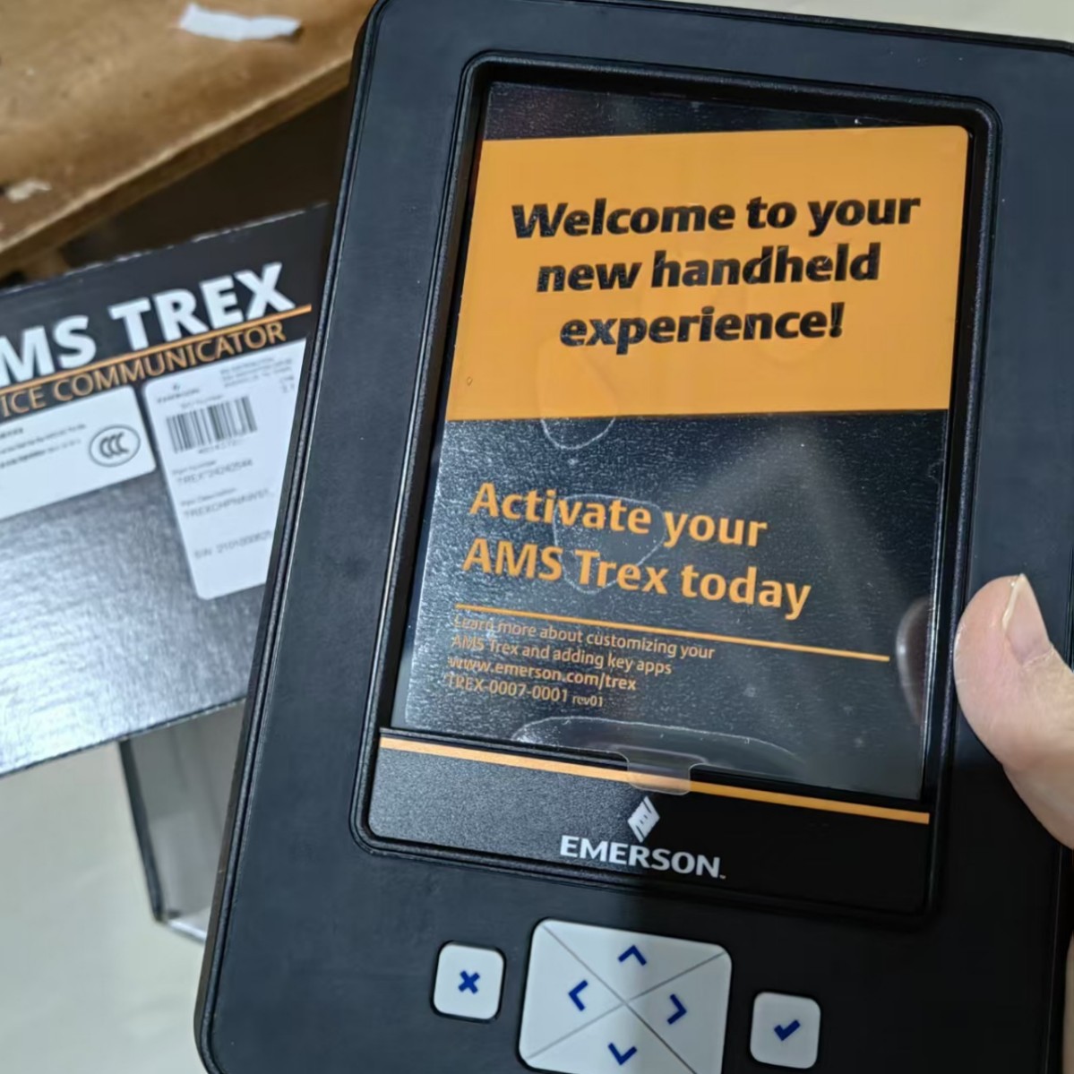 艾默生475手操器基本型TREXCHPNAWS1 带便携包 HART通讯器