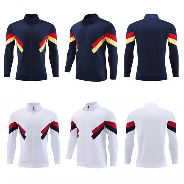 Autumn and Winter Long-Sleeved Sports Jackets for Men and Women Badminton Basketball Volleyball Tennis Football Game Training Team Appearance Uniforms