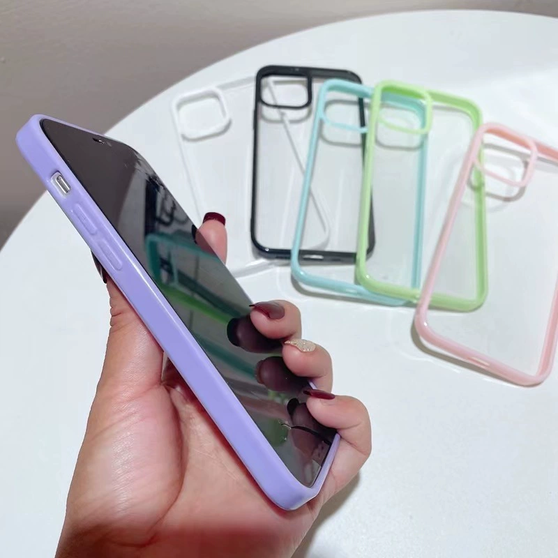 Яблоко, совместимый акриловый чехол для телефона, iPhone 16/15/13, iphone, 2 в 1