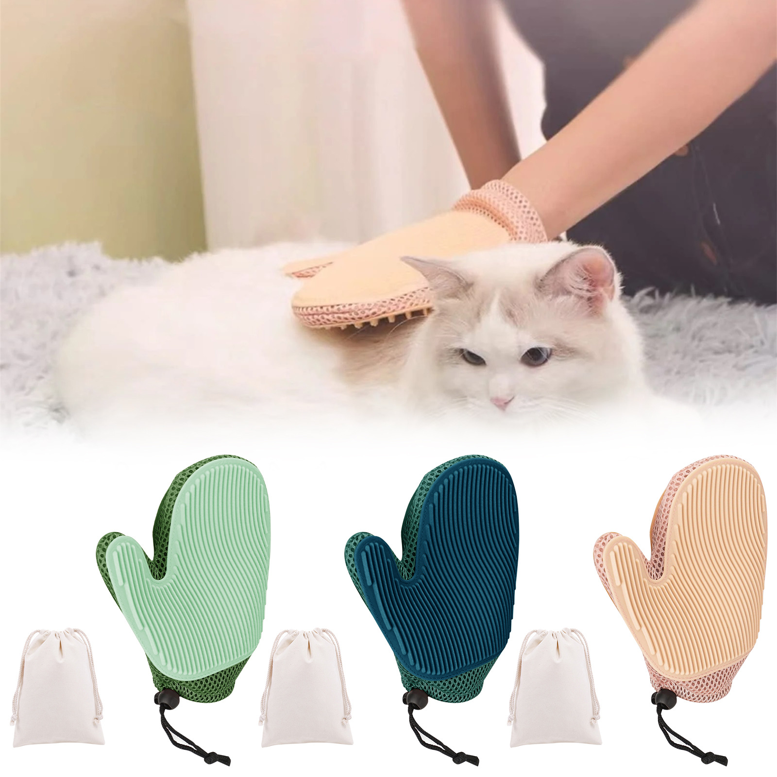 애완동물 고양이 손 장갑, 고양이 빗, 목욕용 털 제거용, 개 털 브러시, 카펫 털 제거기, 고양이 털 면도기