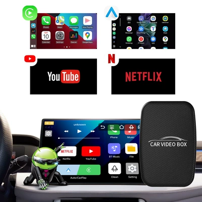 Simsiz CarPlay və Android Auto in 1 Wired carplay