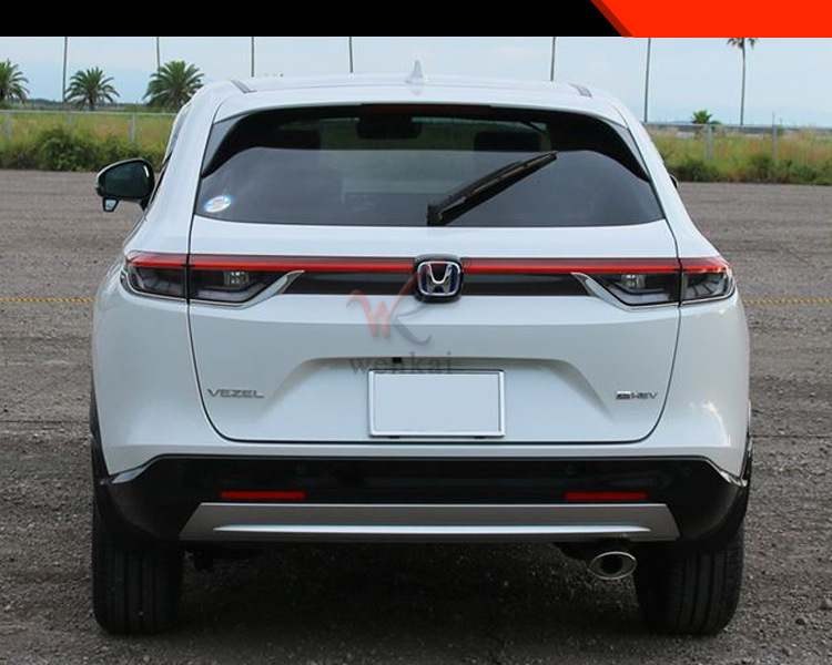 Suitable for Honda 22 Qizhi modified rear taillight electroplating trim HR-V special taillight eyebrow decorative patch