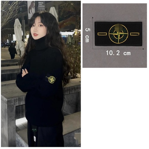 Lianxing trendy brand computer embroidery label embroidery cloth stickers armband button badge armband hat clothing decoration patch sticker