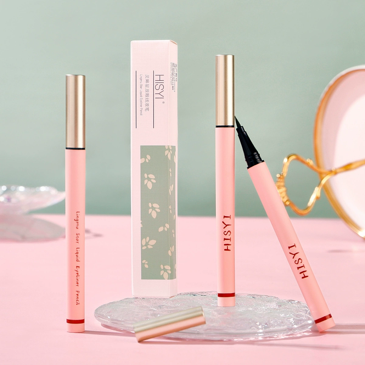 HISYI (Cross-border trading), waterproof quick dry eye pencil, liner, no smudge, contouring, for beginners