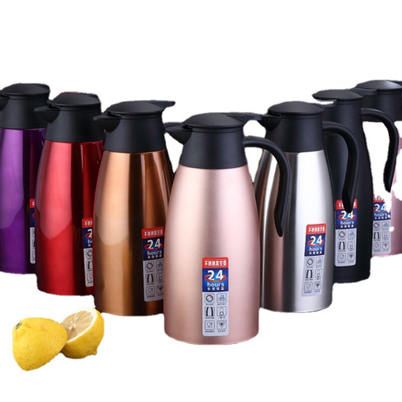 [Gift customization] 304 stainless steel thermos kettle hot water bottle household large capacity vacuum coffee pot