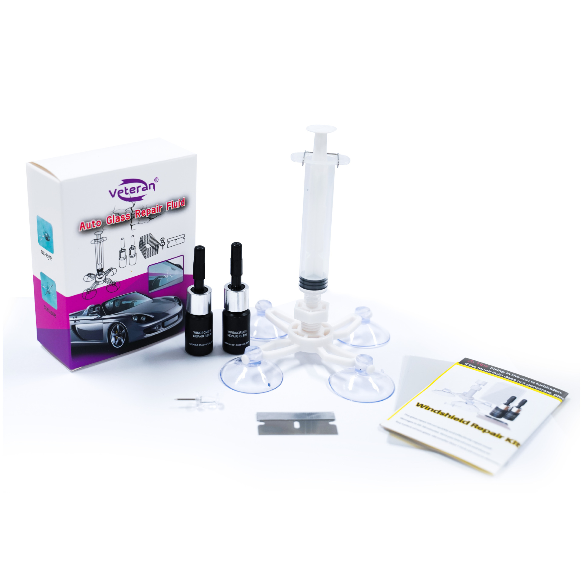 카박스 주사기 화이트 브래킷