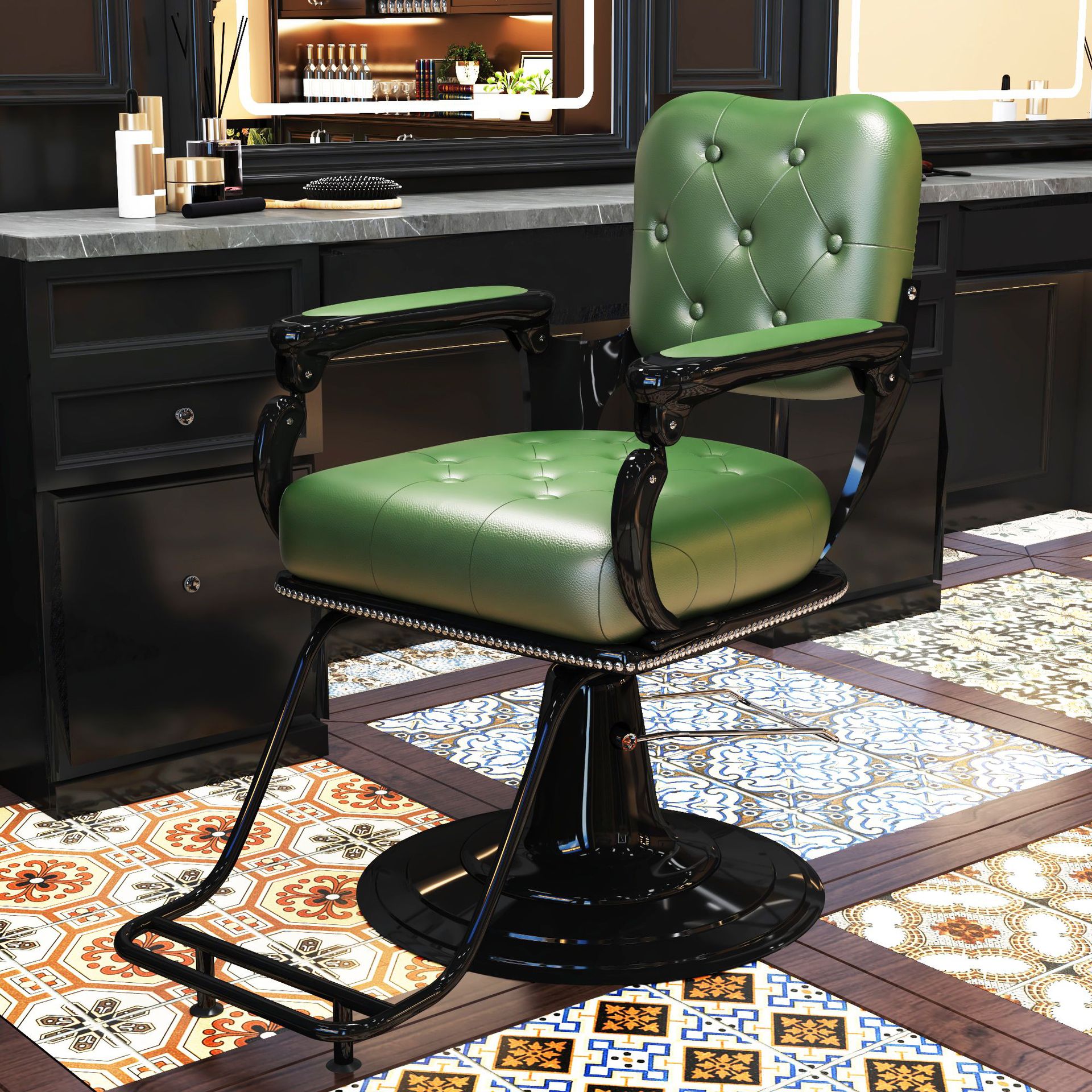 Silla de barbería de hombre retro silla de barbería silla de afeitado especial para caer silla de afeitado silla de pecado image 24