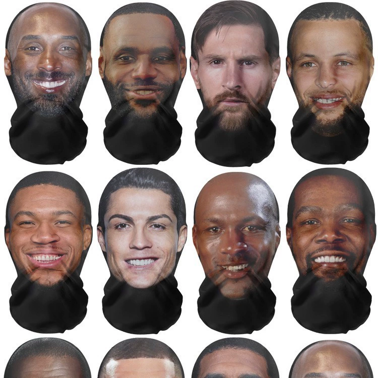 Солнцезащитная маска Смешная капюшон 3D человеческая маска Джеймс Ирвинг Праздничная вечеринка Веселье Бала