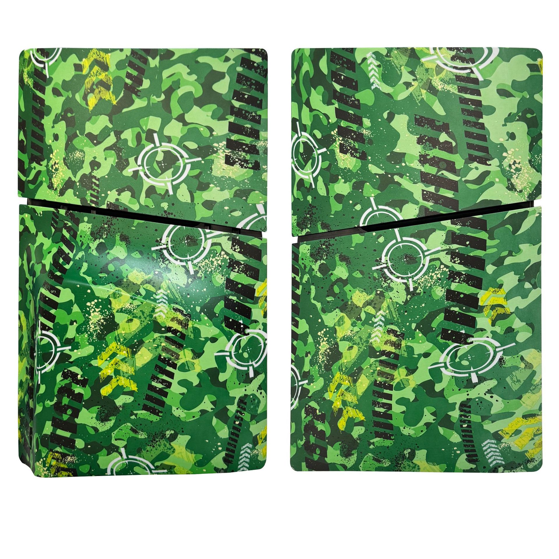 Transfronterizo exclusivo PS5Pro caja de reemplazo de fibra de carbono caja de consola de juegos caja de protección caja negra desmontable