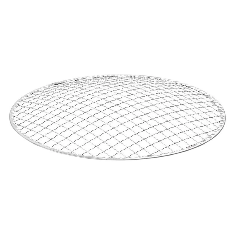 Популярная взрывоопасная упаковка Одноразовая круглая сетка для барбекю в японском стиле Сетка для барбекю в Корейском стиле Коммерческая сетка для барбекю из угольной печи на открытом воздухе