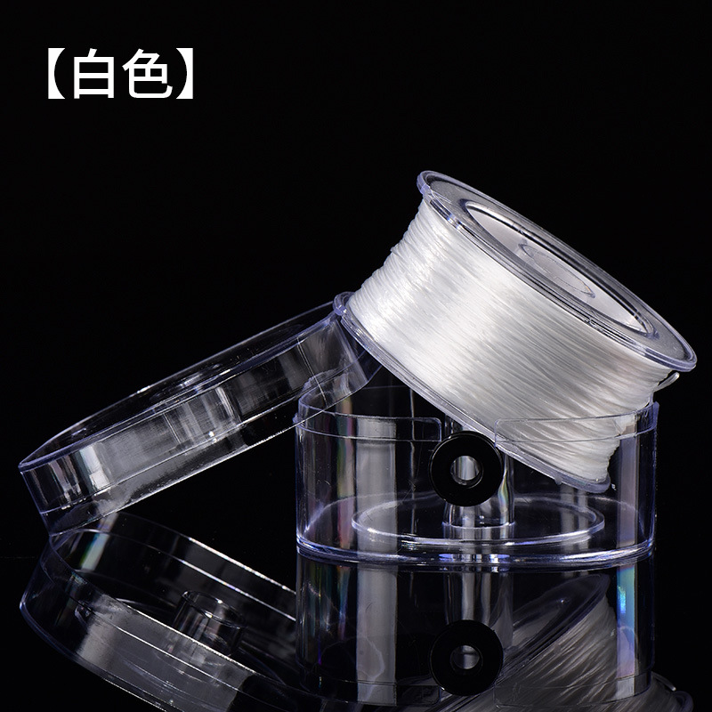 High quality white silk threads, 1.0mm, 60meter