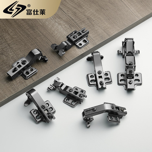 Special angle gun black aluminum frame glass door hinge, irregular aluminum frame hinge 30 degrees, 45 degrees, 90 degrees, 135 degrees, 165 degrees