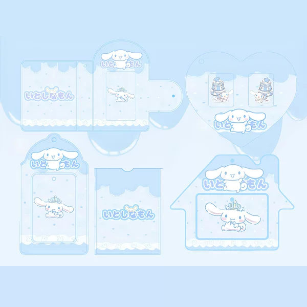 Wholesale Supply of Cinnamoroll Series Card Holders, Photo Card Pendants, Key Rings, Card Sleeves, and Card Clips