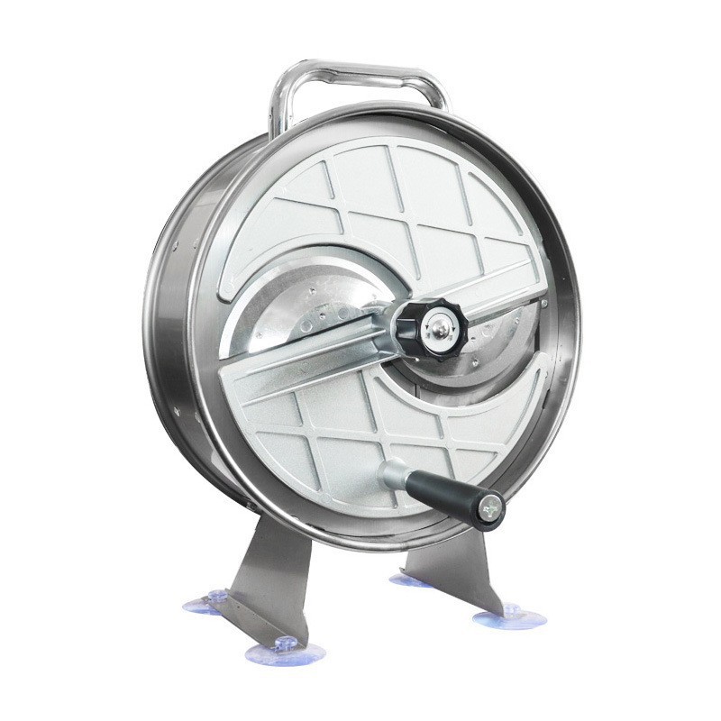 Máquina cortadora manual de acero inoxidable Fiambrera de papa multifuncional, rábano, pepino comercial, manzana, naranja, corte de frutas