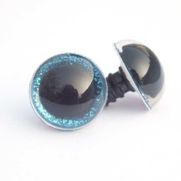 Ojos de cristal en forma de estrella rosa, perlas simuladas de 9-24 mm, accesorios para muñecas y juguetes