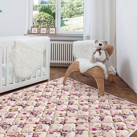 Comercio exterior transfronterizo engrosamiento integrado gran juego de actividad para bebés alfombrilla para gatear colchón de siesta para niños estilo caliente de Amazon