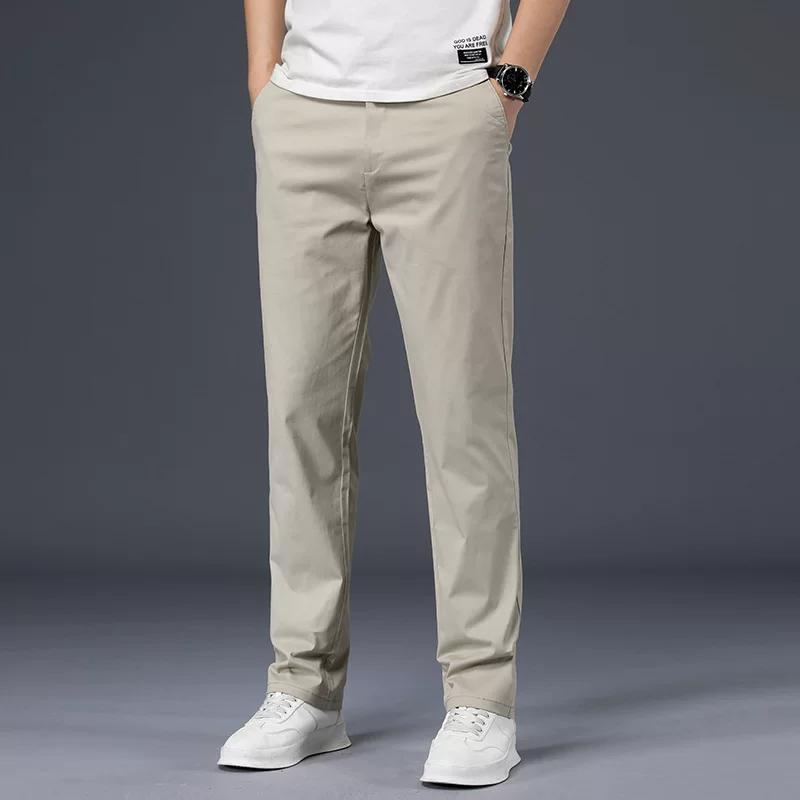 Summer trousers, slim fit, plus size, Korean style