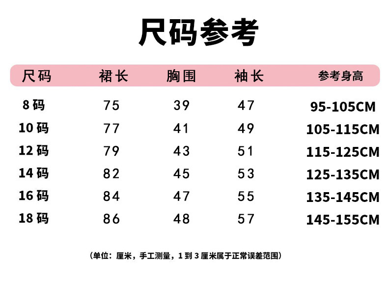 商品详情图_2024冬季儿童睡衣女孩法兰绒睡裙女童长袖加绒加