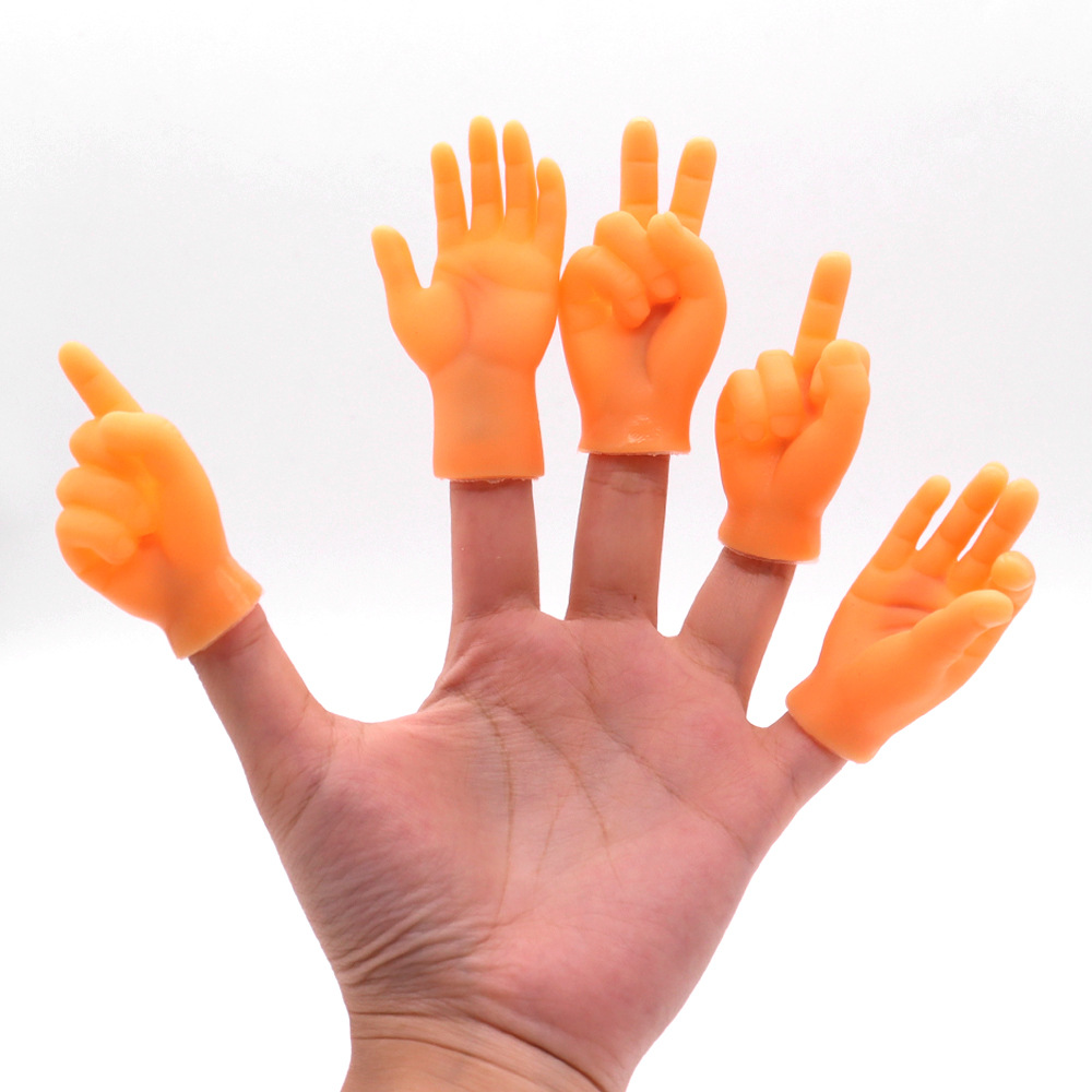 Juguetes para gatos divertidos para mascotas, manos pequeñas de vinilo, juegos de dedos para gatos, juguetes para gatos, mini palmas, suministros para gatos