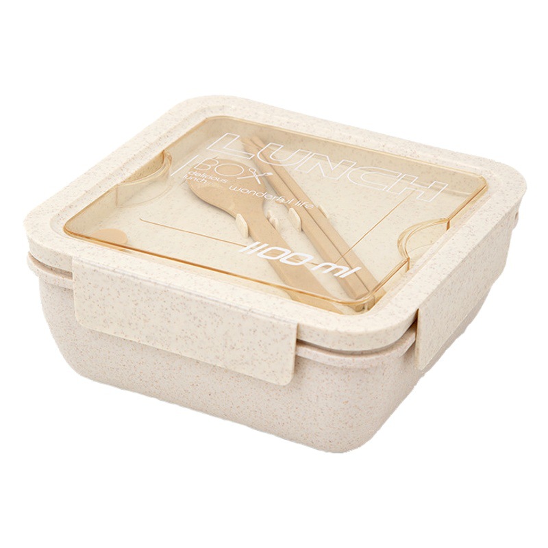 Lunchbox Microondas — Caja Bento Ligera para Oficina o Estudiantes