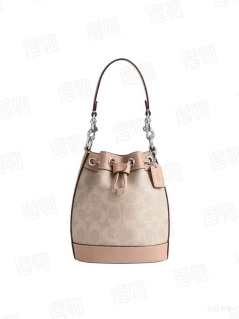 One-shoulder bag, purse, shoulder bag, bucket, drawstring