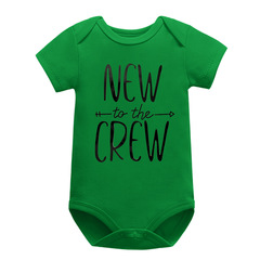 批發嬰兒包屁衣夏款套頭哈衣純棉短袖連體衣新生兒爬服寶寶童裝