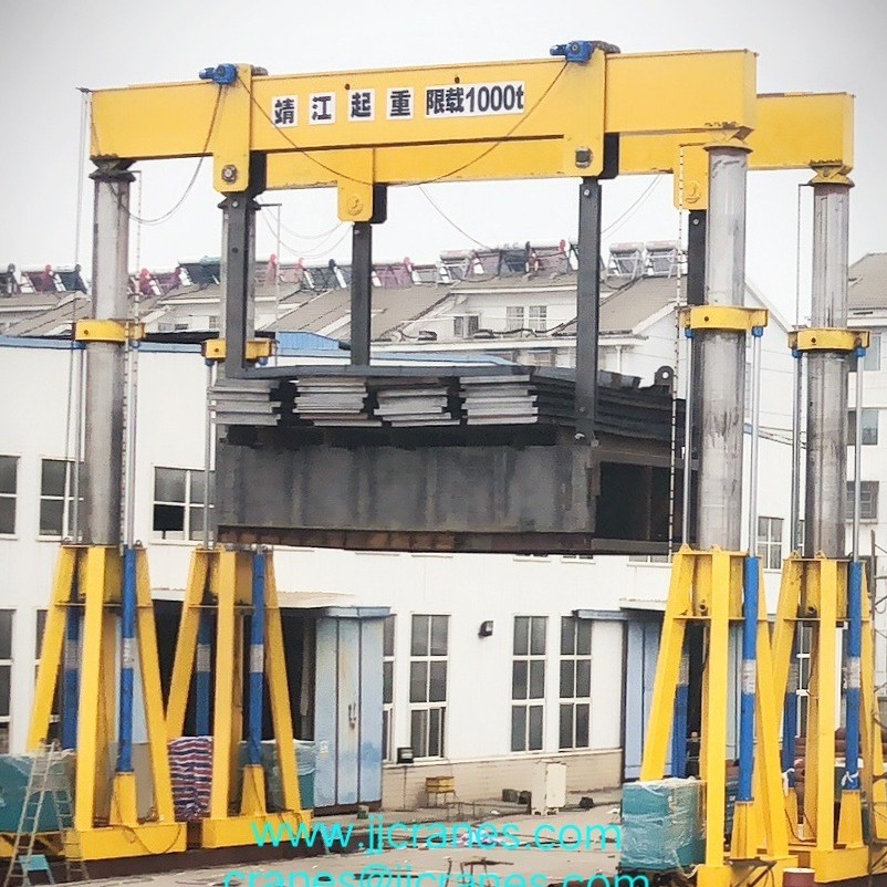 液压门式起重机 液压龙门吊20t30t50t80t100t 宝威 搬运装卸用