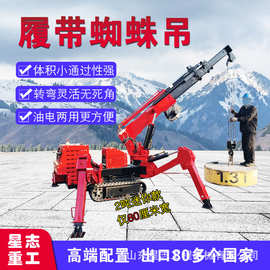 小型3吨8吨履带蜘蛛吊车 移动小吊车起重机 自行走液压伸缩蜘蛛吊