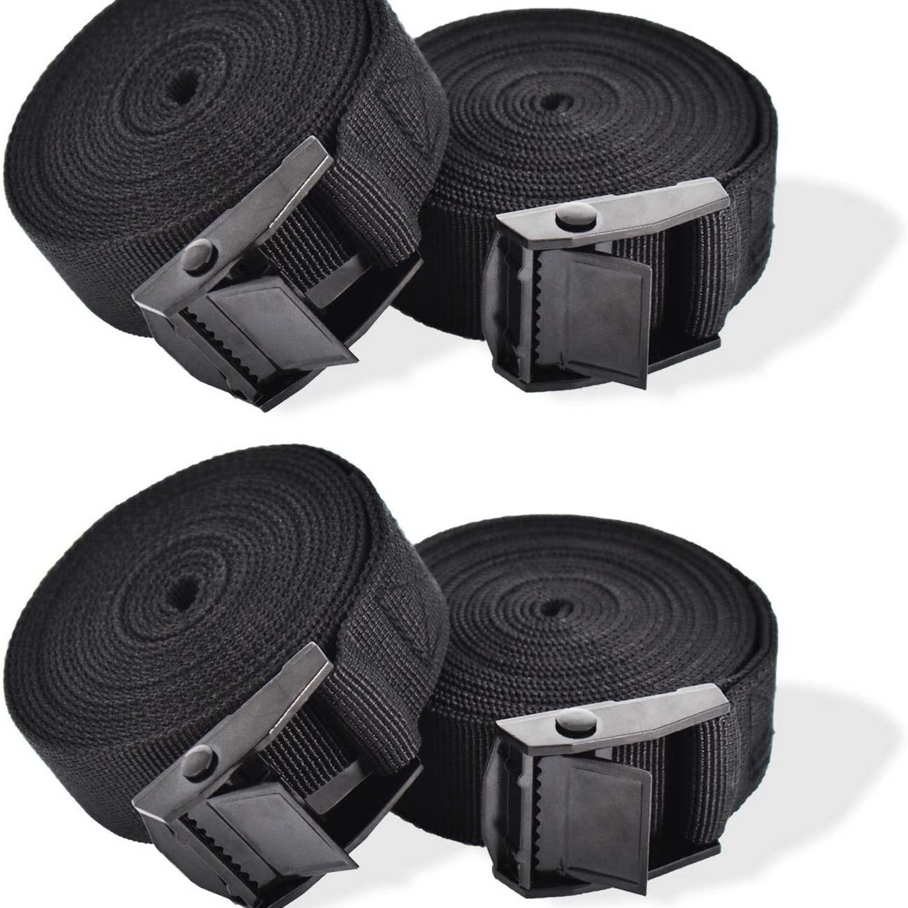 En stock aleación de zinc hebilla de equipaje estante vinculante cinturón camión motocicleta al aire libre ajustable tensor vinculante cinturón