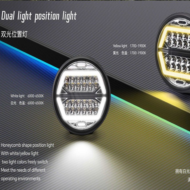 4 en 1 lámpara multifuncional para 4 * 4 lámpara de barra delantera todoterreno lámpara auxiliar de techo universal