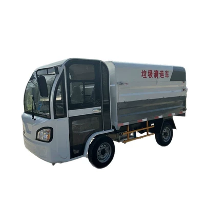 of three-wheel garbage truck, Elektrik zibil maşınları