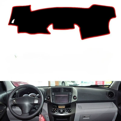 sunshade pad, Günəş əleyhinə siperlik - red-edged-left-hand-drive-single-layer-polyester