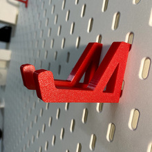 配件電腦鍵盤支架掛鈎手架托架子牆上收納傾斜洞洞板展示電競無