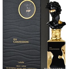 国境を越えた爆発物Lattafa His Confession男性女性香水スプレー持続100ML