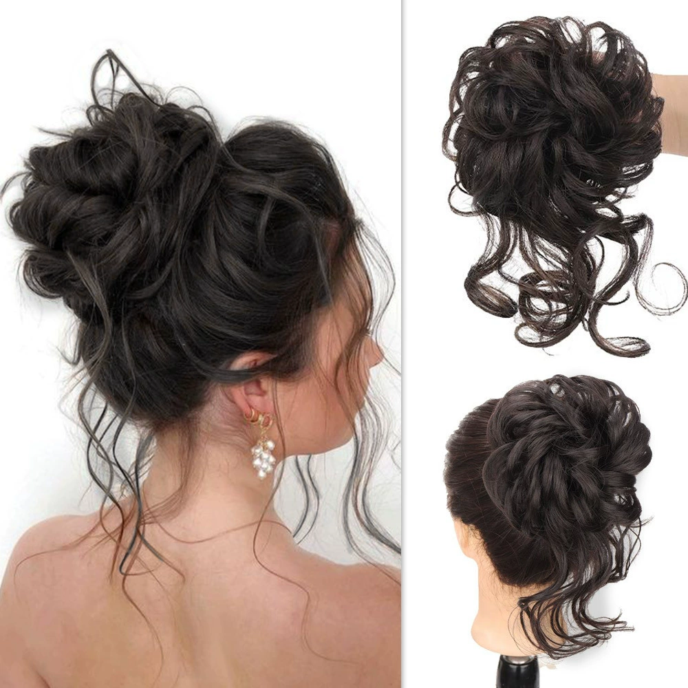 European and American Long Beard Hair Bag Wig Fluffy Oversized Female Balls Cocktail Chemical Fiber Hair Ring Hair Artifact Wig Ring Manufacturer European and American Long Beard Hair Bag Wig Fluffy Oversized Female Balls Cocktail Chemical Fiber Hair Ring Hair Artifact Wig Ring Manufacturer