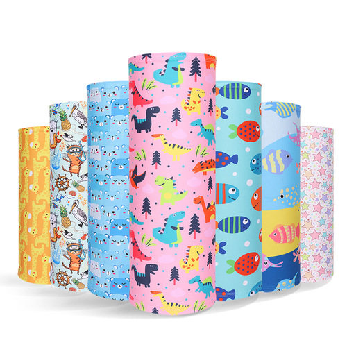 Ice silk pinhole breathable outdoor cycling versatile magic headscarf cartoon neck wrap sun protection mask neck scarf sports hood