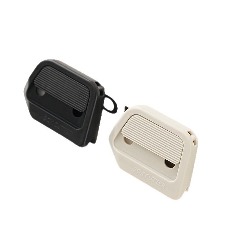 Cúter Mini Portátil de Plástico, Seguro para Desembalaje