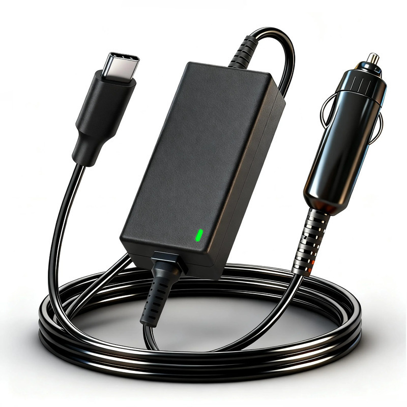 Suitable for Xiaomi, Huawei, Lenovo, Dell, Hp Laptops, Car Charger 65W Fast Charging Tyec Port