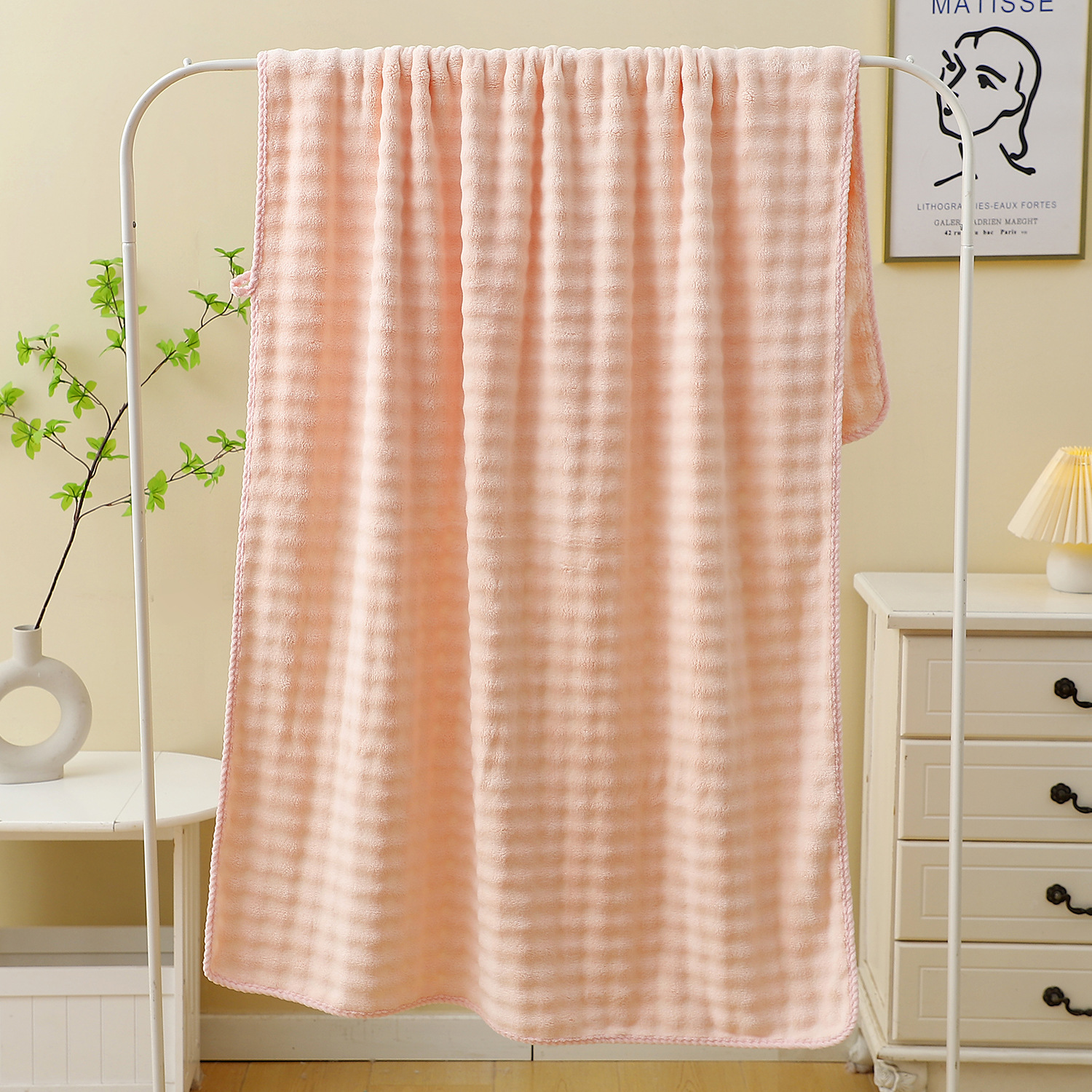 Sakura pink bath towel-170*90cm-570g / -