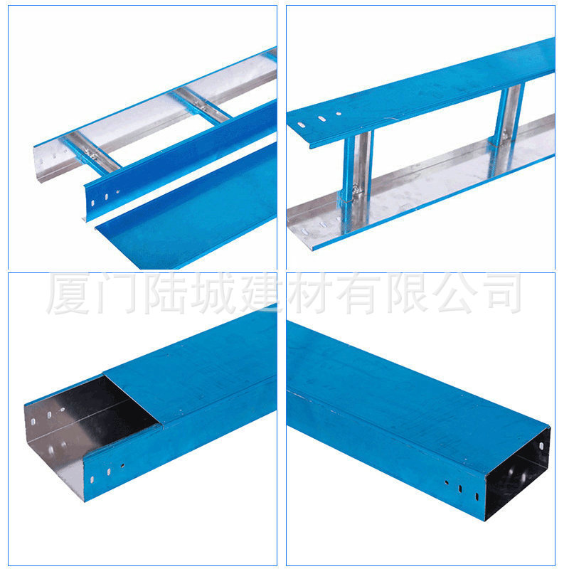 漳州电缆桥架厂家直销热镀锌桥架槽式梯式喷塑铝合金防火线槽