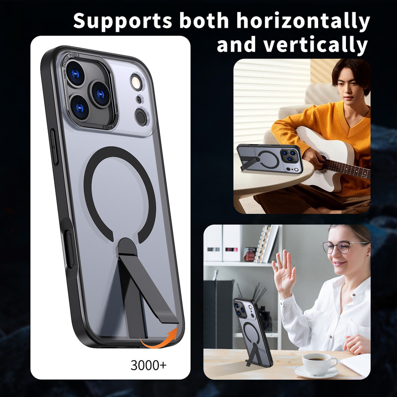 The New Model Is Suitable for iPhone 17Promax Star Phone Case Magsafe Magnetic Stand 15 Apple 16E Anti-Fall The New Model Is Suitable for iPhone 17Promax Star Phone Case Magsafe Magnetic Stand 15 Apple 16E Anti-Fall