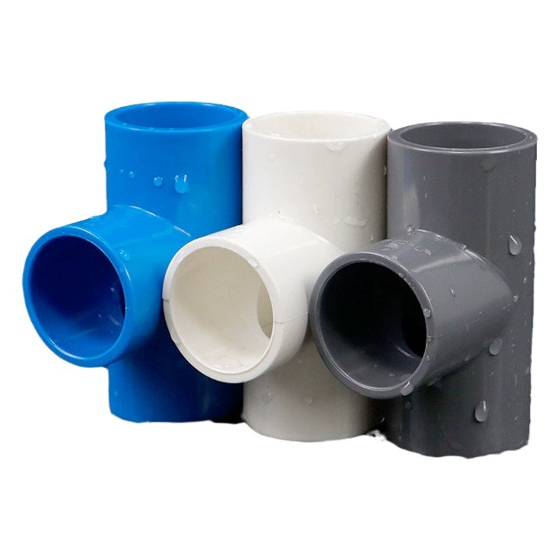 Тройник ПВХ для водоснабжения и водоотведения, фитинги для пластиковых труб равного диаметра, 32 клеевые, 5075 коррозионностойкие
