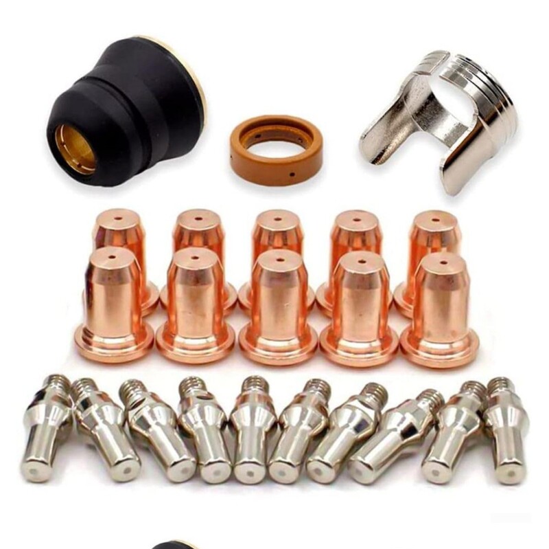 PT40 electrode nozzle, PT60 plasma cutting gun accessories, CUT40 cutting machine consumable parts, protective cover, cutting nozzle PT40 electrode nozzle, PT60 plasma cutting gun accessories, CUT40 cutting machine consumable parts, protective cover, cutting nozzle