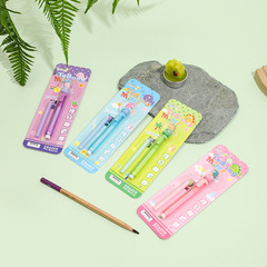 Cross-border new dinosaur cartoon pen-shaped push-pull eraser, retractable high-end eraser, specially designed for primary school students
