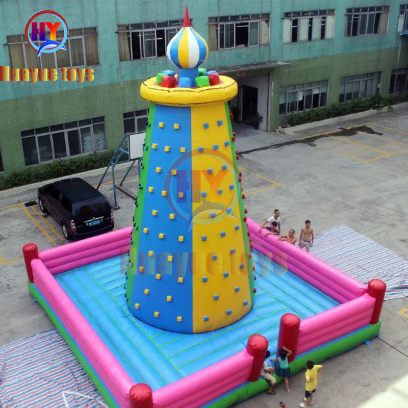 Inflatable Climbing Wall Kidsren's Castle Adult Fun Activities Outdoor Trampoline Naughty Castle Square Climbing Air Model Wall