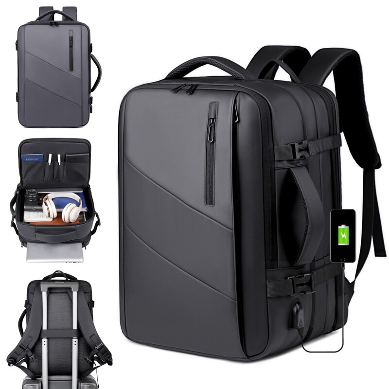 New multifunctional large-capacity business backpack, laptop bag, waterproof travel commuter school bag backpack