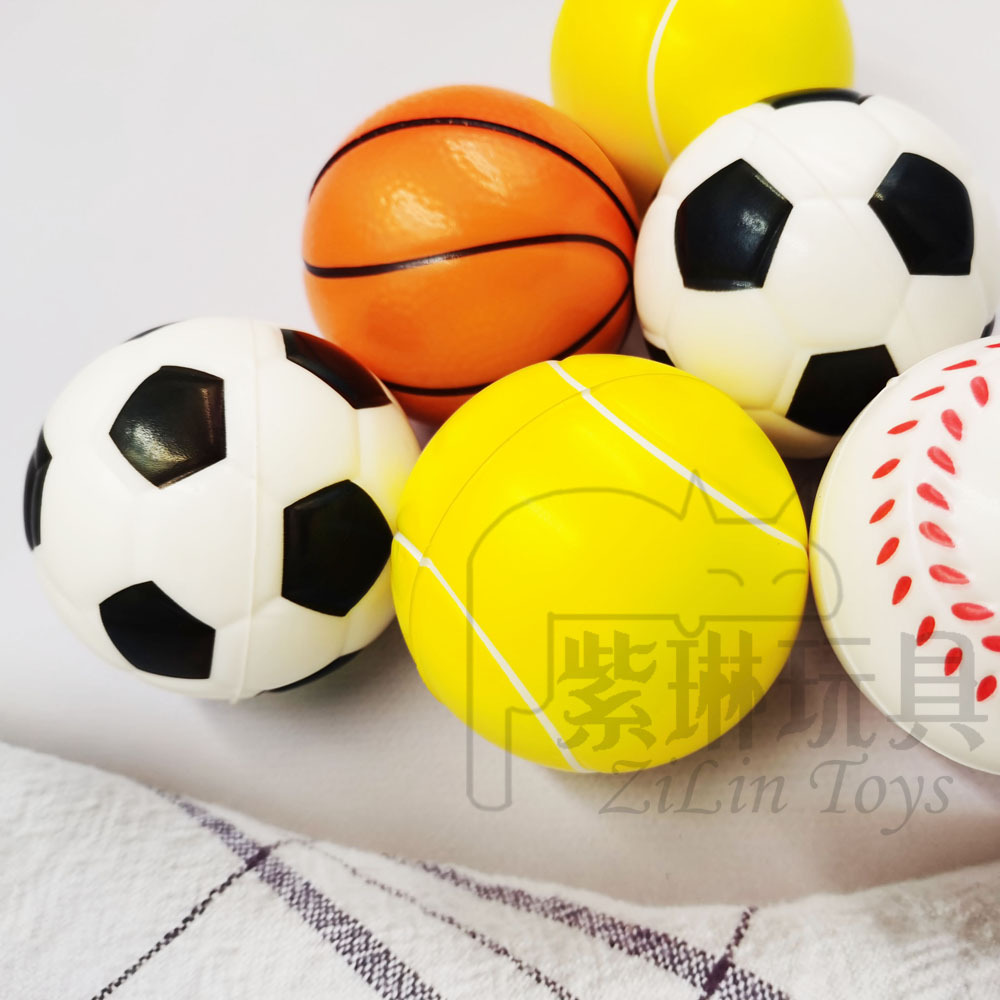 10cm bola de espuma pu pie cesta red palo descompresión bola esponja descompresión de ventilación bola cóncavo-convexo agarre ejercicio pu bola transfronteriza