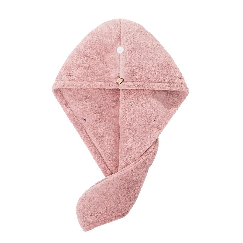 Sombrero de pelo seco para mujer, súper absorbente, secado rápido, engrosamiento, gorro de ducha de doble capa, champú, toalla para el cabello 2025 nueva toalla para el cabello seco